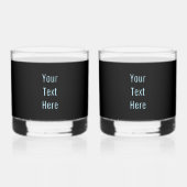 ワシントンサスカッチライセンスプレート ウイスキーグラス (裏面)