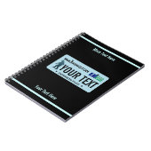 ワシントンサスカッチライセンスプレート ノートブック (左側)