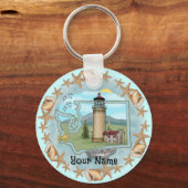 ワシントンシェルズライトハウス キーホルダー (正面)