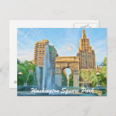 ワシントンスクエアパーク ポストカード (正面/裏面)
