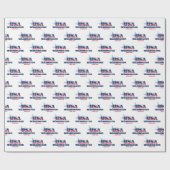 ワシントンスターズアンドストライプズ州 ラッピングペーパー (フラット)