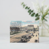 ワシントンストリート、ニュージャージー州モリスタウン ヴィンテージ ポストカード (スタンド正面)