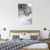 ワシントンズリトリートfromメド素晴らしウズ キャンバスプリント (インサイチュ (寝室))