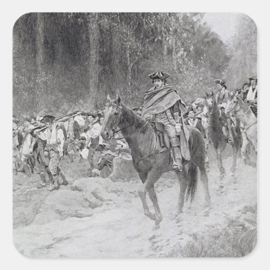 ワシントンズリトリートfromメド素晴らしウズ スクエアシール (正面)