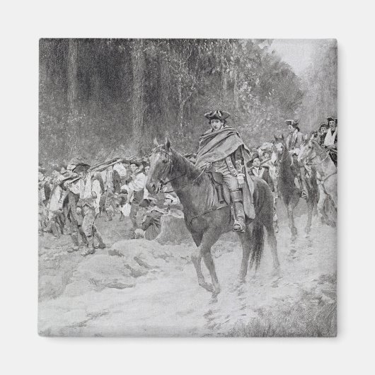 ワシントンズリトリートfromメド素晴らしウズ マグネット (正面)