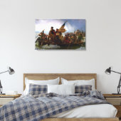 ワシントンデラウェア川を渡る キャンバスプリント (インサイチュ (寝室))