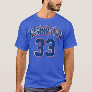ワシントンバスケットボール選手番号6 Tシャツ