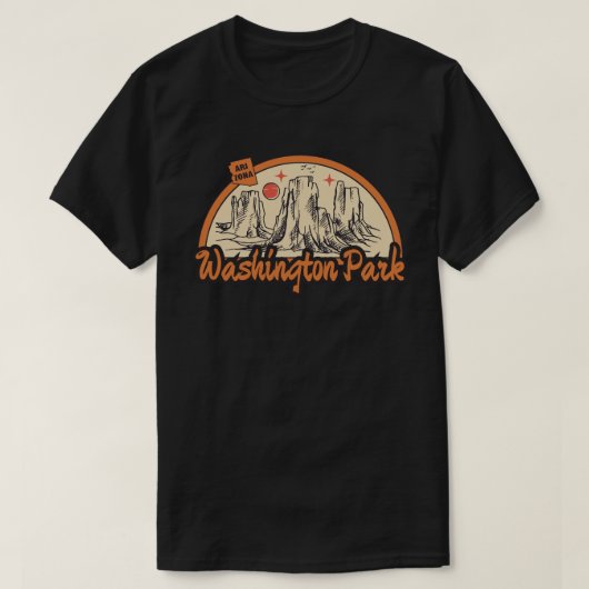 ワシントンパーク アリゾナTシャツ Tシャツ (デザイン正面)