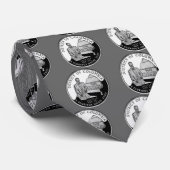 ワシントンフェイクコロンビアクォーター地区 ネクタイ (ロール)