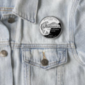 ワシントンフェイク州クォーター 缶バッジ (インサイチュ)