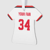 ワシントンベースボールジャージーオーナメント オーナメント (正面)