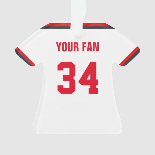 ワシントンベースボールジャージーオーナメント オーナメント (正面)