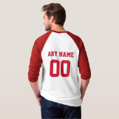 ワシントンホッケーパワー長袖Tシャツ Tシャツ (裏面フル)