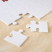 ワシントンホームシルエット州マップ ジグソーパズル (側面)