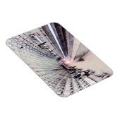 ワシントンメトロ地下鉄ウォーター絵画カラー マグネット (右側)