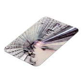 ワシントンメトロ地下鉄ウォーター絵画カラー マグネット (左側)