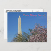 ワシントンモニュメントさくらんぼブロッサムフェスティバル ポストカード (正面/裏面)