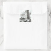 ワシントンモニュメントの表示 スクエアシール (バッグ)