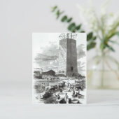 ワシントンモニュメントの表示 ポストカード (スタンド正面)