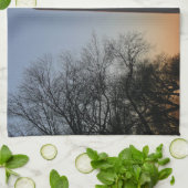 ワシントンモニュメントアットサンセット キッチンタオル (折り畳み)