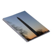 ワシントンモニュメントアットサンセット ノートブック (右側)