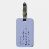 ワシントンモニュメントアットサンセット ラゲッジタグ (裏面縦)