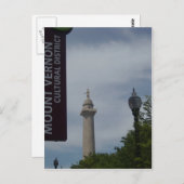 ワシントンモニュメントイン山バーノンボルチモア ポストカード (正面/裏面)