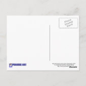 ワシントンモニュメントハガキ ポストカード (裏面)