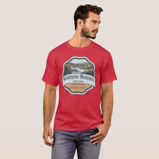 ワシントンモニュメント州立公園 フレデリック Tシャツ (正面フル)
