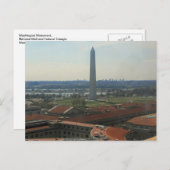 ワシントンモニュメント連邦三角形002 ポストカード (正面/裏面)