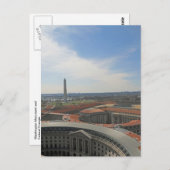 ワシントンモニュメント連邦三角形 ポストカード (正面/裏面)