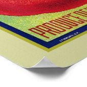 ワシントンリンゴのポスターに頼る ポスター (角)