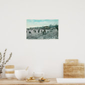 ワシントンレイクパークアイススケートで滑るシーン ポスター (キッチン)