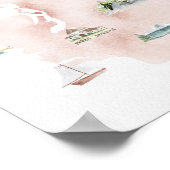 ワシントンワンドルラストランドマークスの地図 ポスター (角)