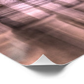 ワシントン国家大聖堂の反射 ポスター (コーナー)