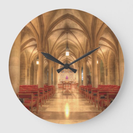 ワシントン国立大聖堂ベツレヘム礼拝堂 ラージ壁時計 (正面)