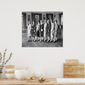 ワシントン大学： 1925年 ポスター (キッチン)