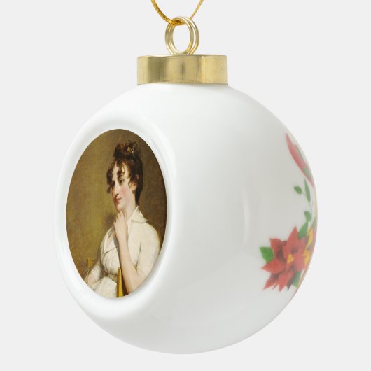 ワシントン大統領のネリー孫 セラミックボールオーナメント (右)