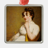 ワシントン大統領のネリー孫 メタルオーナメント (正面)