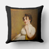 ワシントン大統領の家族 ネリー・カスティス クッション (裏面)