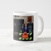 ワシントン大統領礼拝堂 ジャンボコーヒーマグカップ (正面右)