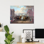 ワシントン将軍がニューヨークに進出 ポスター (ホームオフィス)