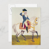 ワシントン将軍のホワイトチャージャ上, c.1835 ポストカード (正面/裏面)