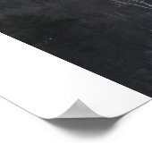 ワシントン山の日没 ポスター (角)