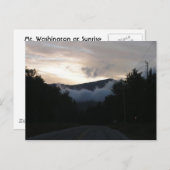 ワシントン山アットサンライズ ポストカード (正面/裏面)