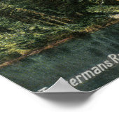 ワシントン山ツーカーマンズ渓谷の景色 ポスター (角)