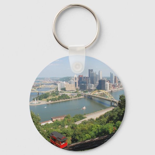 ワシントン山ピッツバーグ キーホルダー (正面)