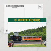 ワシントン山歯車鉄道のポストカード ポストカード (正面/裏面)