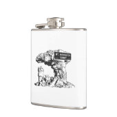 ワシントン山首脳会議標識 フラスク (左)