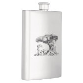 ワシントン山首脳会議標識 フラスク (右)